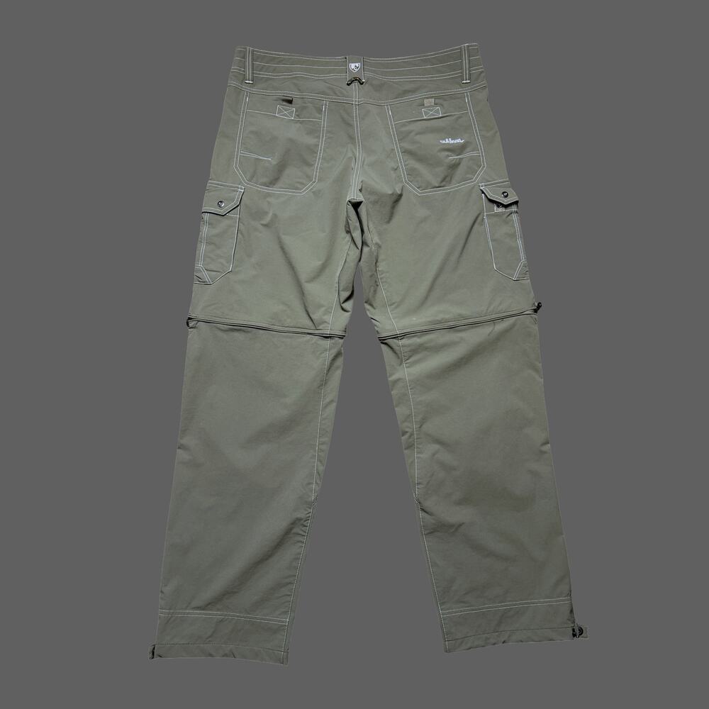 Kuhl Renegade Stealth Convertible Pants Light Green 38x32